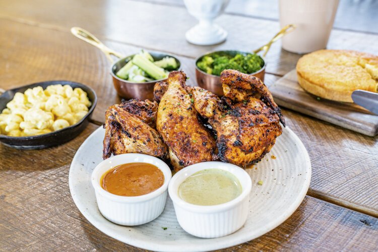 Roast Chicken and Sides